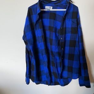 Flannel button down
